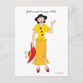 Een opmerking Hallo Briefkaart (Voorkant)