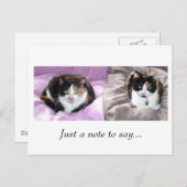 Een opmerking om te zeggen... briefkaart (Voorkant / Achterkant)