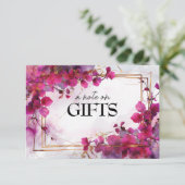 Een opmerking over Gifts Fuchsia Enchantment: Wate Informatiekaartje (Staand voorkant)