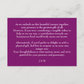 Een opmerking over Gifts Fuchsia Enchantment: Wate Informatiekaartje (Achterkant)