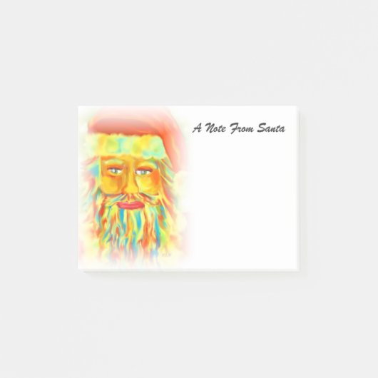 Een opmerking uit de Santa Digital Art Post-it® Notes (Voorkant)