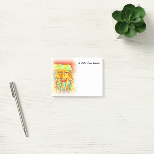 Een opmerking uit de Santa Digital Art Post-it® Notes (Kantoor)