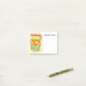 Een opmerking uit de Santa Digital Art Post-it® Notes (Op bureau)