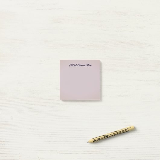 Een opmerking van Alex Post-it® Notes (Op bureau)