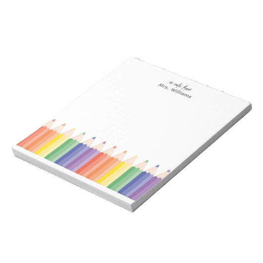 Een opmerking van de waardering van de moderne reg notitieblok (Linkerzijde)