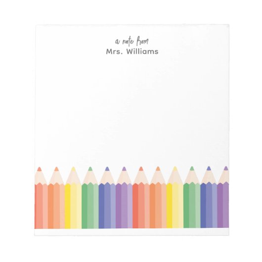 Een opmerking van de waardering van de moderne reg notitieblok (Voorkant)