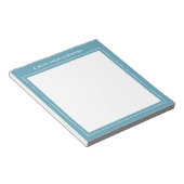 Een opmerking van het gepersonaliseerde Notitieblo Notitieblok (Schuin)