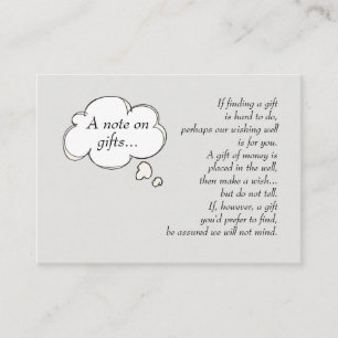 Een opmerking van ons invoegen visitekaartje