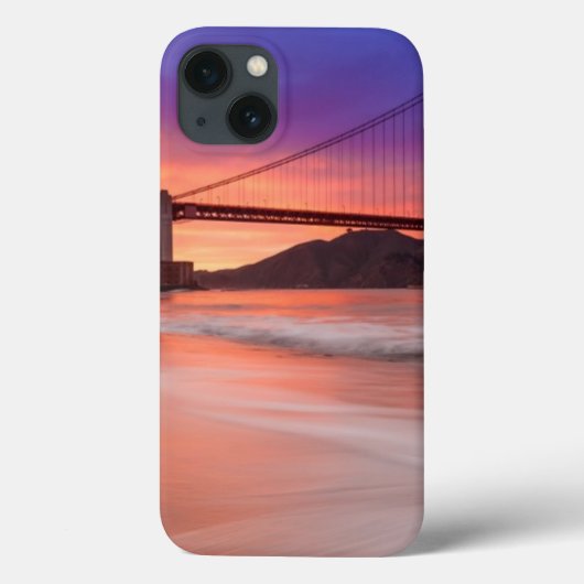 Een opname van de Golden Gate Bridge in San Franci Case-Mate iPhone Case (Achterkant)