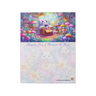 Een Opossum En Zijn Boek Notitieblok