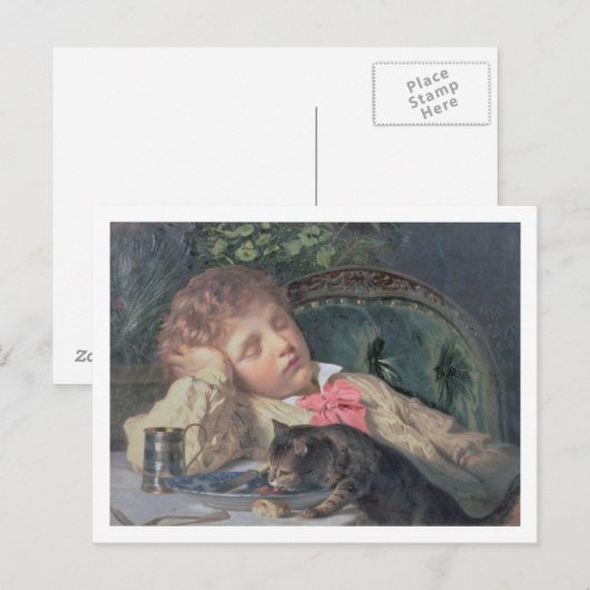 Een opportune moment briefkaart (Voorkant / Achterkant)