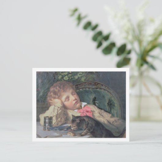 Een opportune moment briefkaart (Staand voorkant)