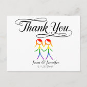 Een oprecht Bedankt Briefkaart (Voorkant)