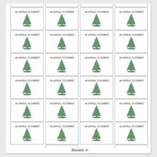 Een oproep aan Christus stickers