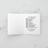 Een oproep aan iedereen om te blijven proberen kaart (Binnen)