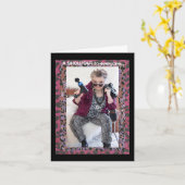 Een oproep aan iedereen om te blijven proberen kaart (Gele Bloem)