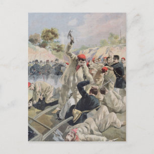 Een opstand van Franse Anarchisten in Guyana Briefkaart
