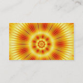 Een opvallend futuristisch ontwerp visitekaartje (Achterkant)