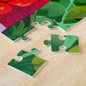Een opvallend iemand legpuzzel (Zijkant)