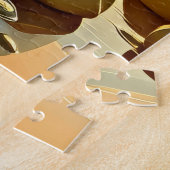 Een opvallend rotsblok legpuzzel (Zijkant)