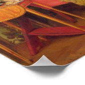 Een opvallende bezoeker poster (Hoek)