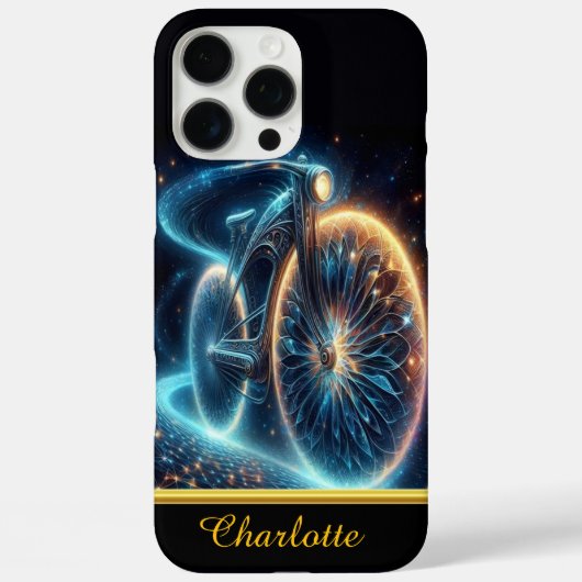 Een opvallende fiets ingewikkeld ontworpen Case-Mate iPhone case (Achterkant)