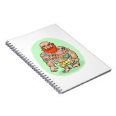 Een opvallende herenman notitieboek (Rechterzijde)