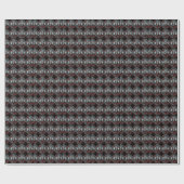 Een opvallende illustratie van een panter cadeaupapier (Vlak)