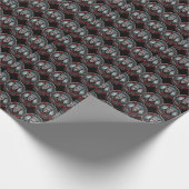 Een opvallende illustratie van een panter cadeaupapier (Hoek)