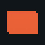 Een oranje achtergrond met een save the date<br><div class="desc">Het ontwerp is een groot,  fel oranje vierkant met een gelijkmatige kleur en een gladde textuur. De oranje tint is over het hele plein consistent,  waardoor een levendige en warme sfeer ontstaat.</div>