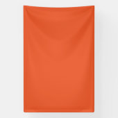 Een oranje achtergrond met een spandoek (Verticaal)