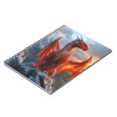 Een Oranje Angry Dragon Notitieboek (Linkerzijde)
