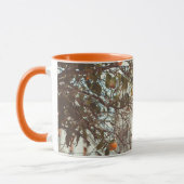 Een Oranje boom in een Romantische oude stad Mok (Links)