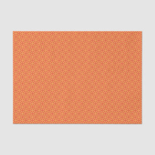 Een oranje en gele achtergrond met kleine vierkant tissuepapier