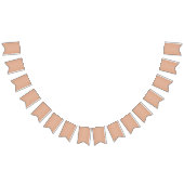 Een oranje en wit geometrisch patroon vlaggetjes (Alle)