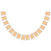 Een oranje en witte achtergrond met kleine vierkan vlaggetjes (Alle)