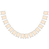 een oranje en witte achtergrond met krullen vlaggetjes (Alle)