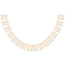 een oranje en witte achtergrond met krullen vlaggetjes