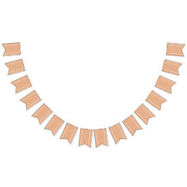 Een oranje en witte gestreepte achtergrond met kle vlaggetjes