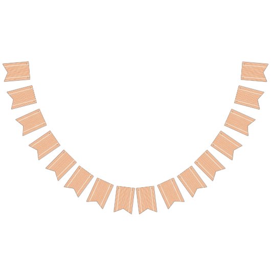 Een oranje en witte gestreepte achtergrond met kle vlaggetjes (Alle)