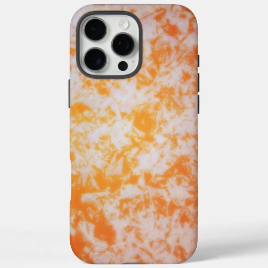 Een oranje grunge textuur Case-Mate iPhone case (Achterkant)