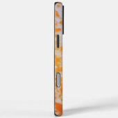 Een oranje grunge textuur Case-Mate iPhone case (Achterkant / Rechts)