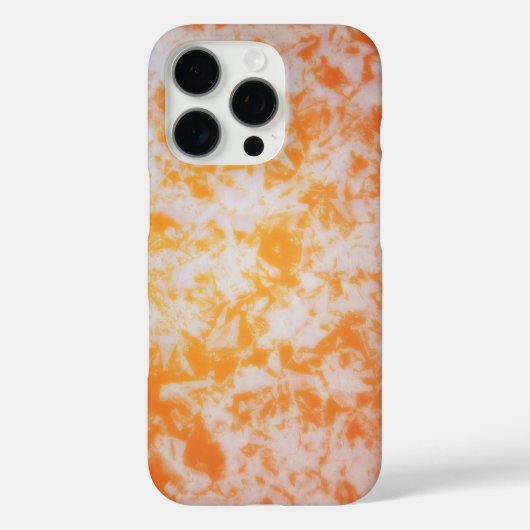 Een oranje grunge textuur | Case-Mate iPhone case (Achterkant)