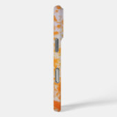 Een oranje grunge textuur | Case-Mate iPhone case (Achterkant / Rechts)