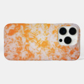 Een oranje grunge textuur | Case-Mate iPhone case (Achterkant (horizontaal))