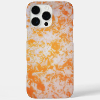 Een oranje grunge textuur iPhone 16 pro max hoesje