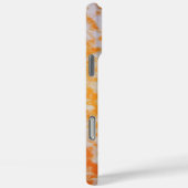 Een oranje grunge textuur Case-Mate iPhone case (Achterkant / Rechts)