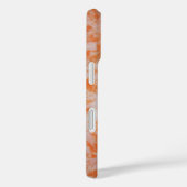 Een oranje grunge textuur Case-Mate iPhone case (Achterkant / Rechts)