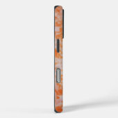 Een oranje grunge textuur Case-Mate iPhone case (Achterkant / Rechts)