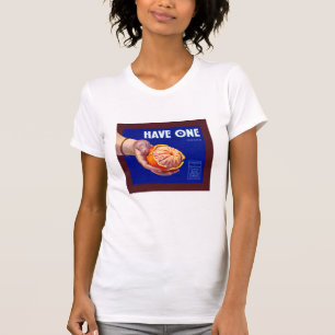 Eén Oranje label hebben T-shirt
